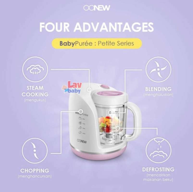 Oonew petite series baby puree 4in1 top