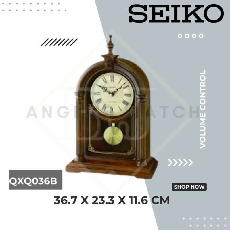 Jual Jam Meja Seiko Kayu Original Qxq036 Qxq036 Pendulum Dual Chimes Di Seller Minky Yom Tegal Alur Kota Jakarta Barat Blibli