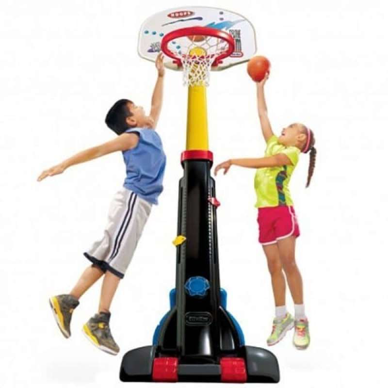 Promo Little Tikes Easy Store Basketball Set Mainan Tiang Ring