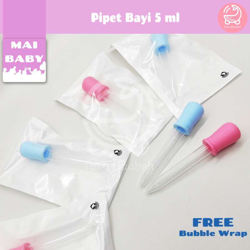 Promo Mai Baby Pipet Tetes Plastik Ml Untuk Obat Vitamin Asi