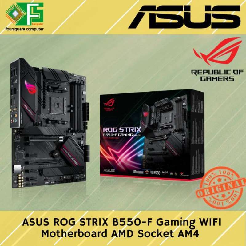 Motherboard ASUS ROG Strix B550-F Gaming WIFI MB AMD Ryzen AM4 ATX