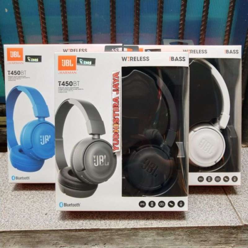 Promo JBL T450bt headphone Bluetooth Original Resmi IMS Diskon 33