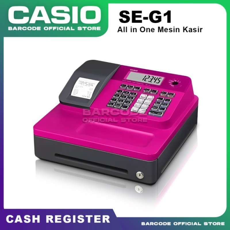 Promo Terbaik Cash Register Casio Se G1 Mesin Kasir Murah Casio