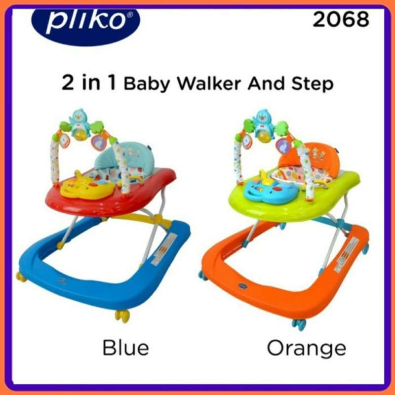 Jual Pliko Baby Walker 2in1 And Step 2068 babywalker Alat Bantu Jalan Bayi Di Seller Dhiya.id Shop Cengkareng Timur Kota Jakarta Barat Blibli