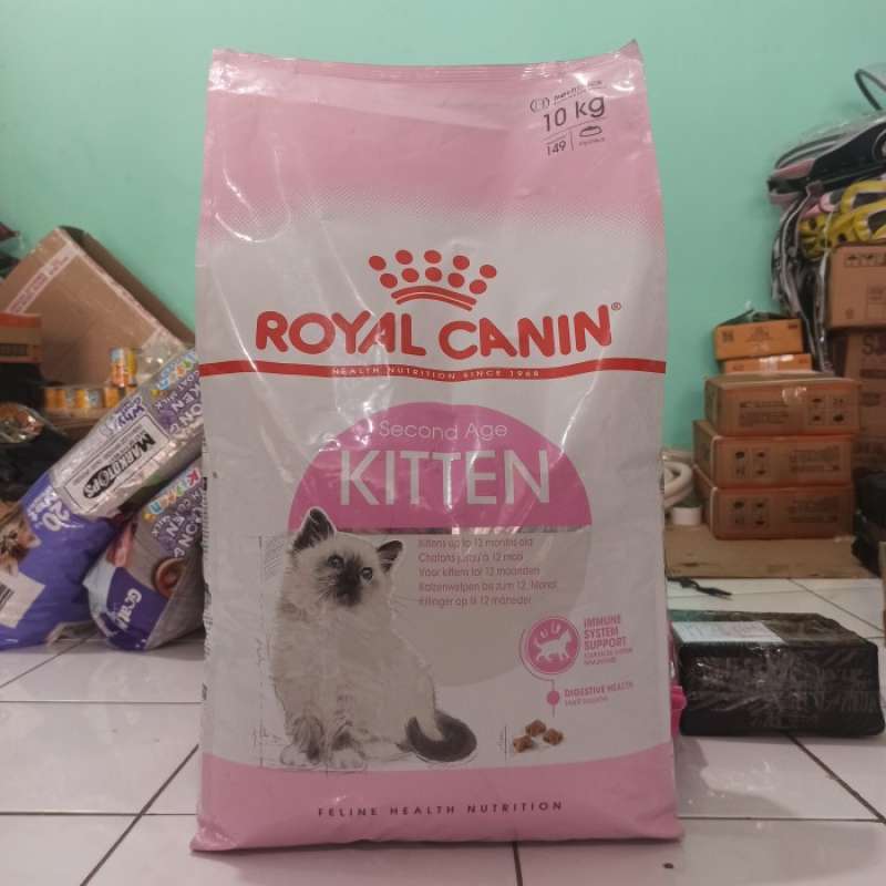 Royal canin second age kitten 10 kg best sale