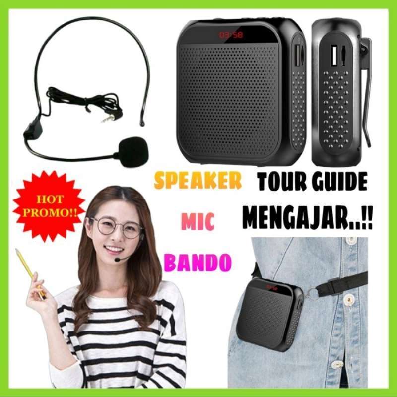 Tour guide 2025 microphone and speaker