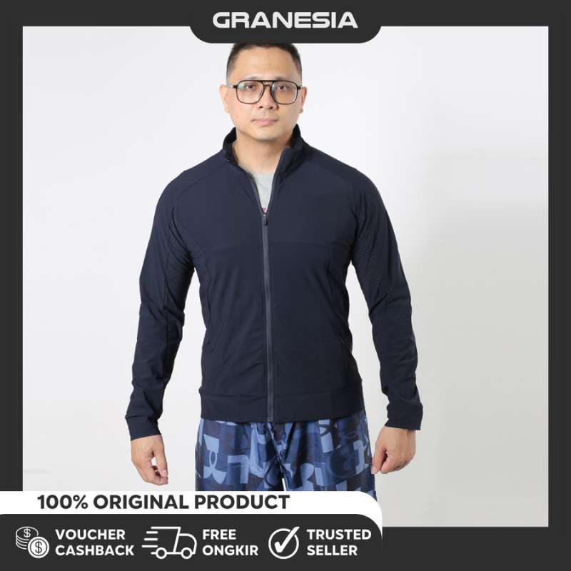 Jual Reebok HS Men s Track Suit IC6917 Jaket Olahraga Lari Sepeda