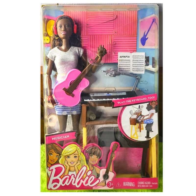 Barbie sales musician playset