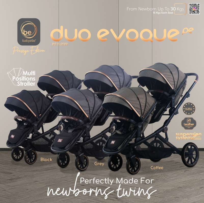 Stroller kembar depan belakang outlet
