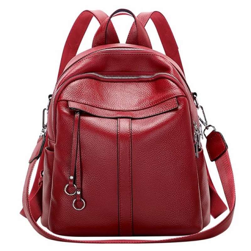 Tas backpack kulit wanita hot sale