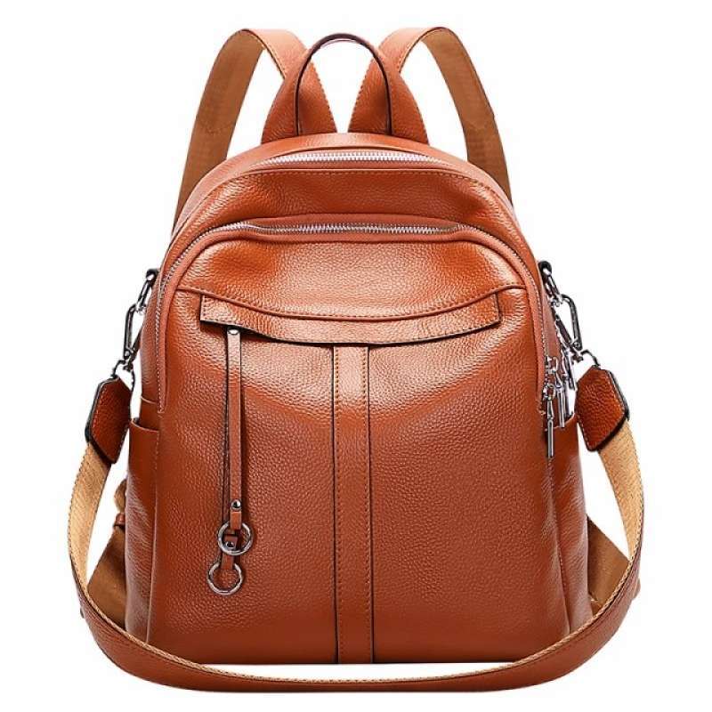 Bossindo ransel kulit wanita tas ransel kulit wanita backpack kulit asli