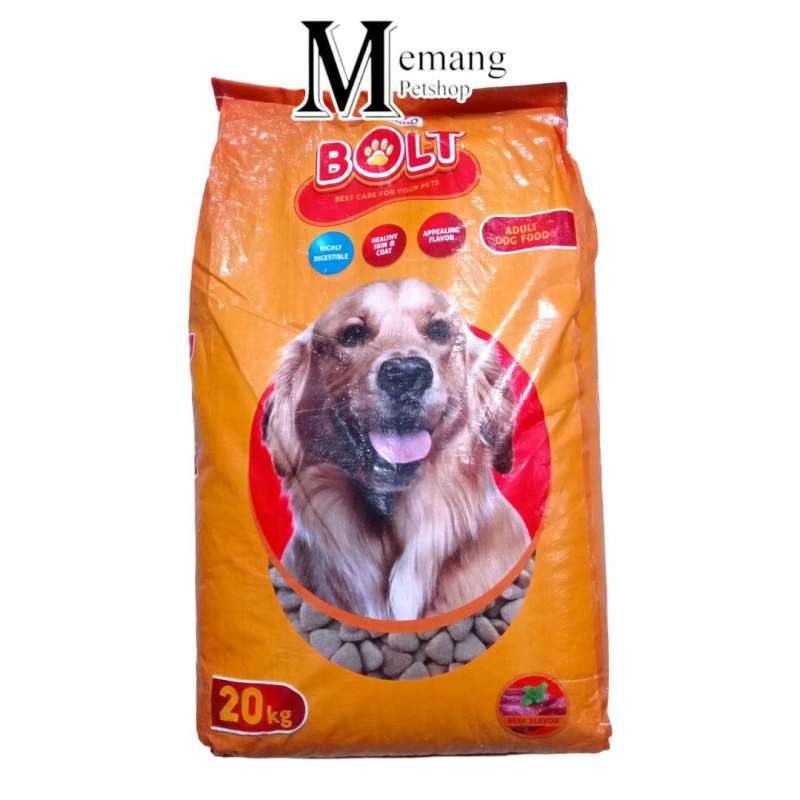 Bestcare Onlinestore Best Care Pet Shop Bolt Dog 20Kg Beef Bentuk