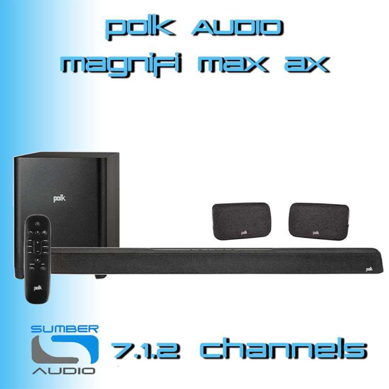 Jual SOUNDBAR POLK AUDIO MAGNIFI MAX AX SR2 DOLBY ATMOS SOUND