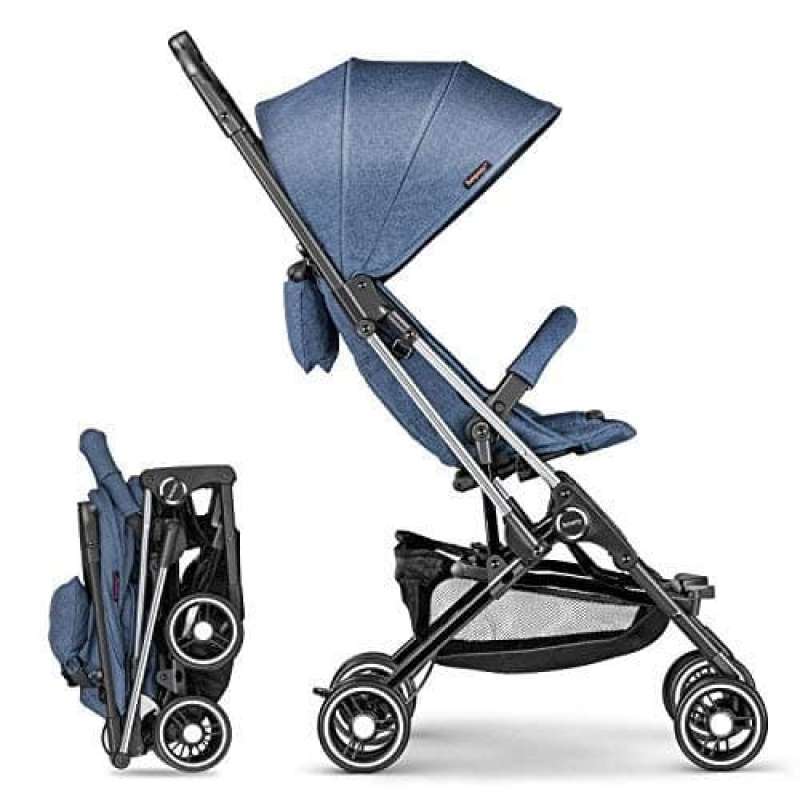 Jual Besrey Stroller Top 5 Travel Stroller In World Blue di Seller