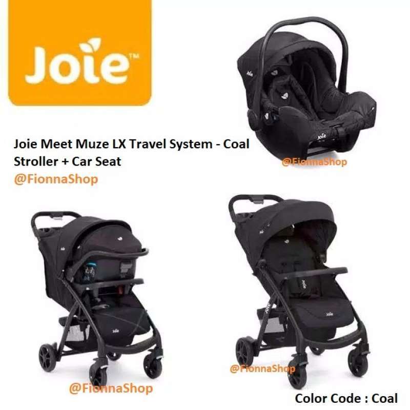 Joie muze universal black travel system deals