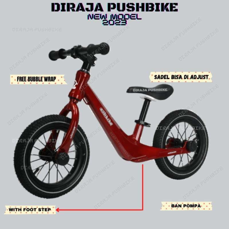Jual Push Bike Balance Bike Pushbike Magnesium Alloy Sepeda Keseimbangan Anak Ban Pompa Ringan Race Bike Hitam Di Seller Diraja Pushbike Kalisari Kota Surabaya Blibli