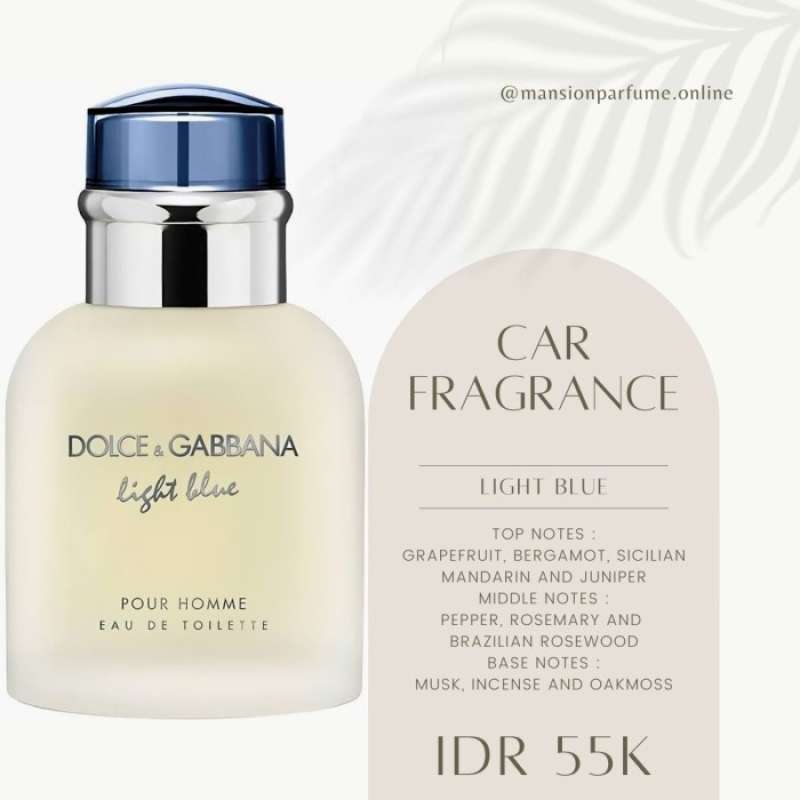 Parfum Original D G Light Blue Lengkap Harga Terbaru September 2024 Blibli