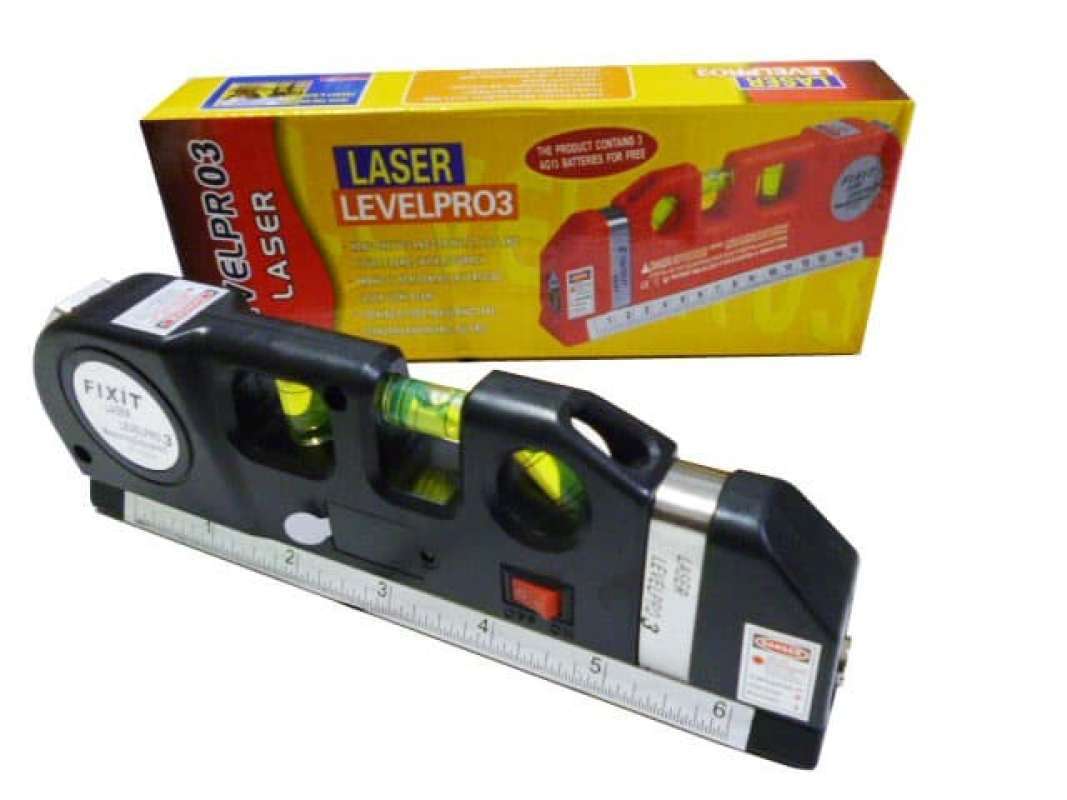 Promo Meteran Laser Level PRO3 Laser LEVELPRO3 Meteran Diskon