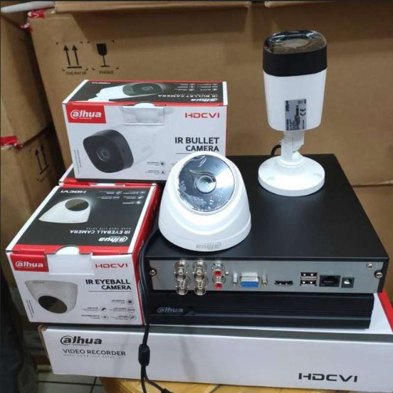 Paket CCTV Kamera Channel Dahua 2MP