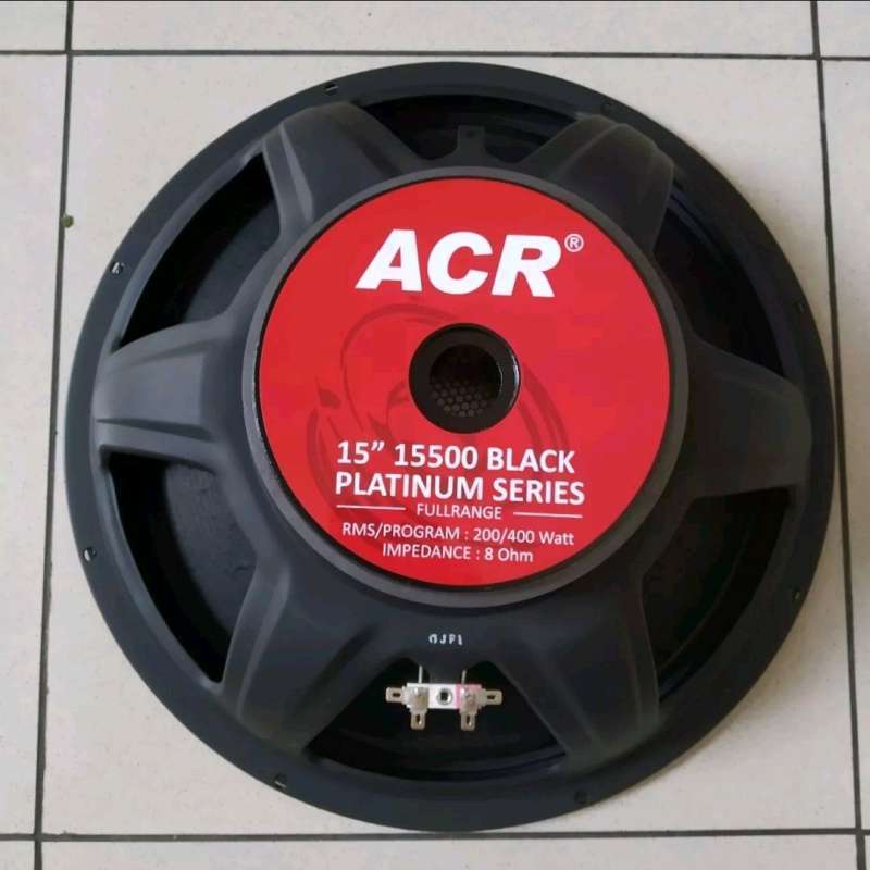 Promo Speaker 15 Inch Acr 15500 Black Platinum Series harga Sudah