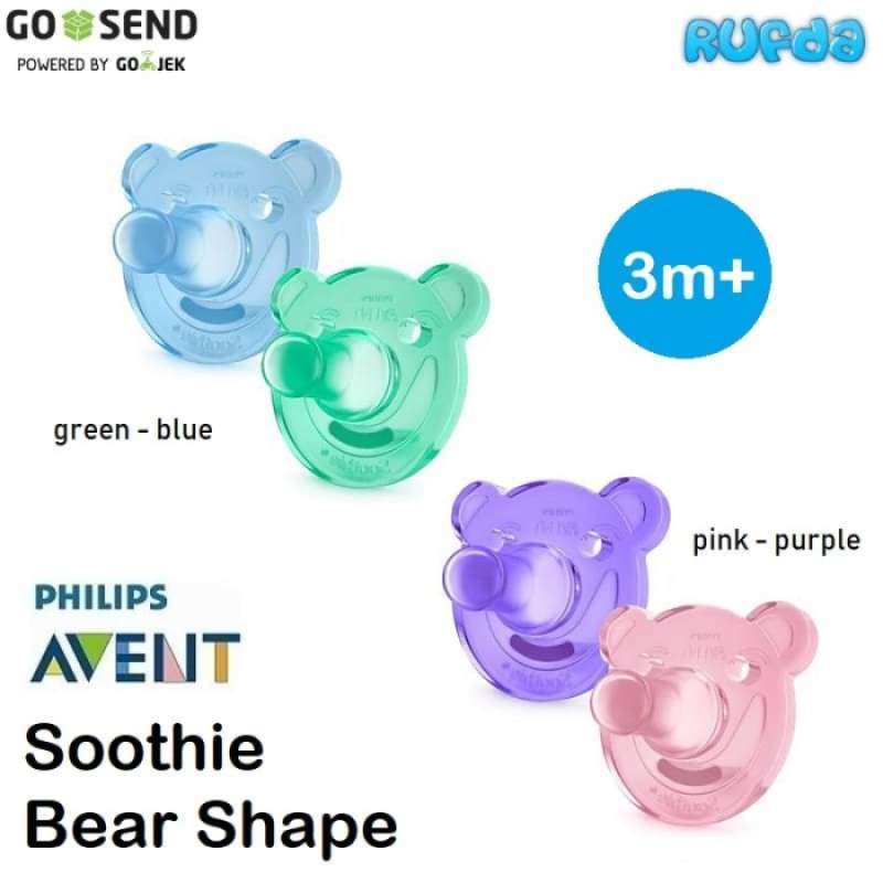 Philips avent soothie bear best sale shaped pacifier