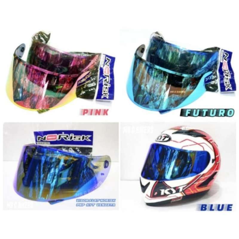 Visor shop flat iridium