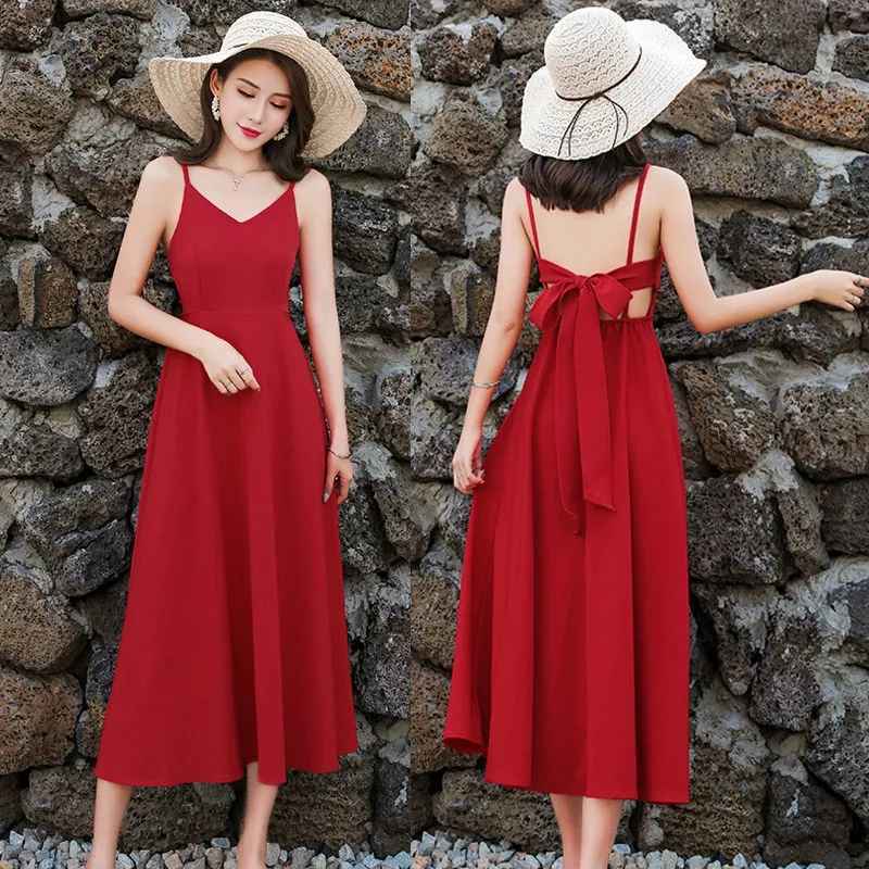 Korean summer deals dress