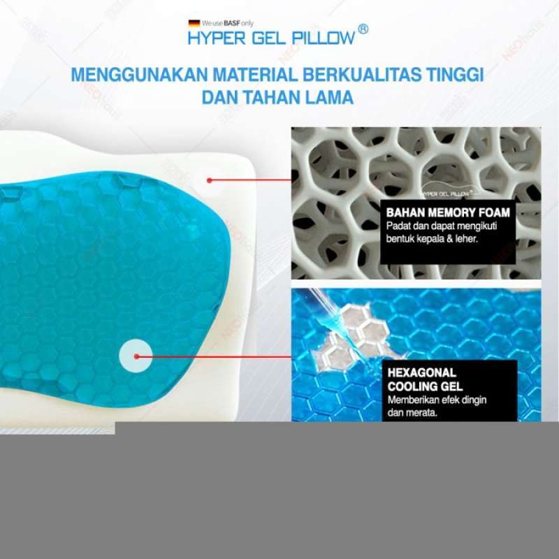 Hyper gel store pillow