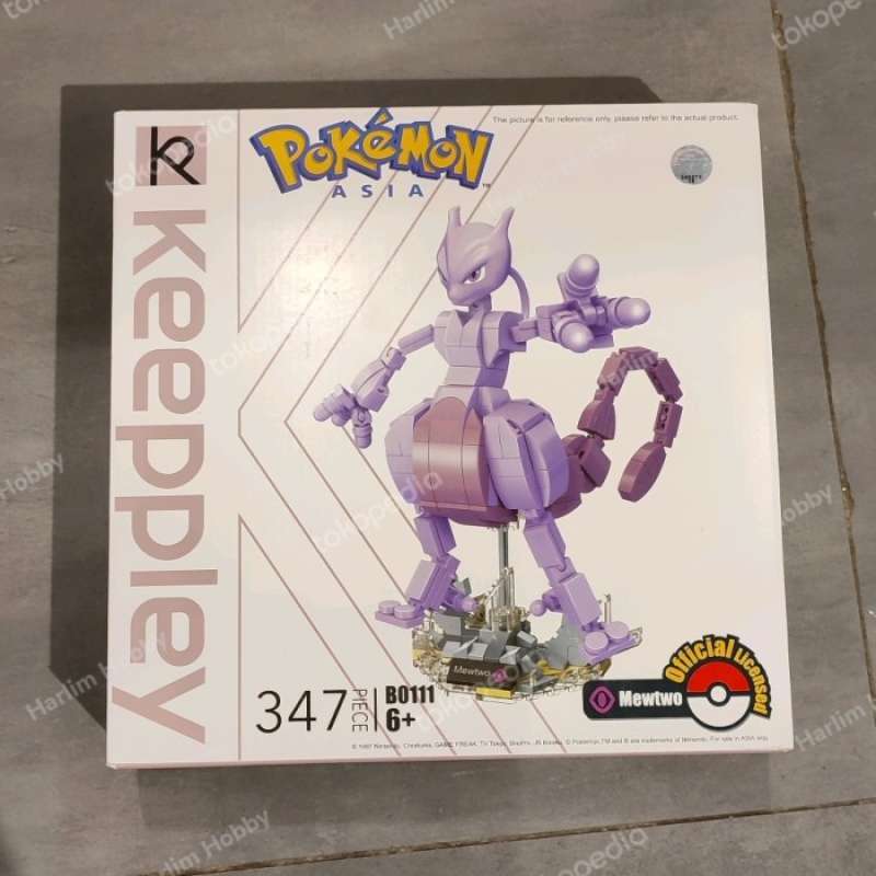 Keeppley Building Block Lego Pokemon Mewtwo Mew Two