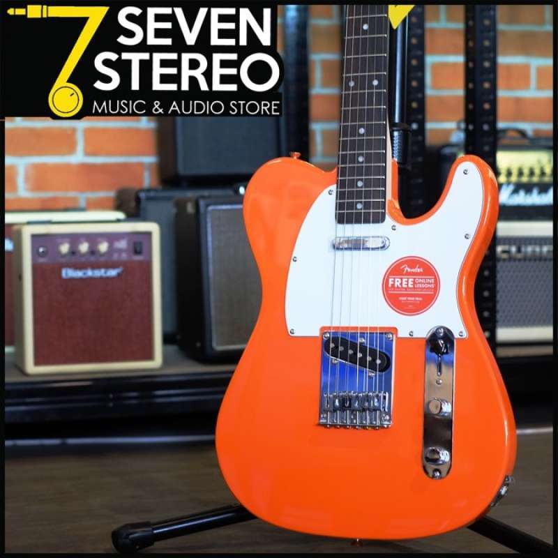 Squier affinity telecaster online competition orange