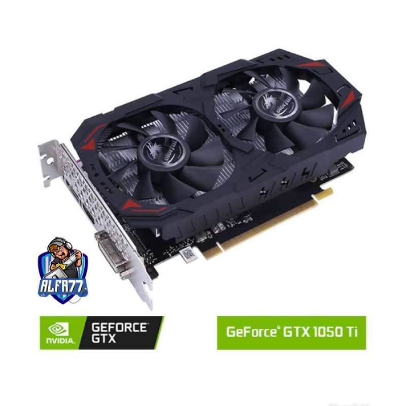 Colorful Nvidia Geforce Gtx 1050 Ti 4Gb Ddr5 Vga Card Gaming