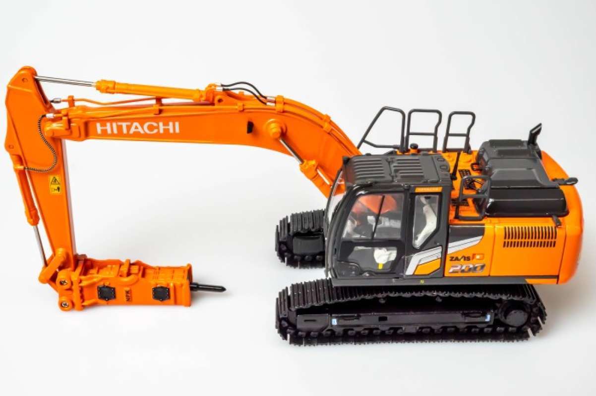 【特別訳あり特価】 送料無料☆HITACHI ZAXIS はかれ ZX200-5A拡張アームショベル1 建設車両、作業車