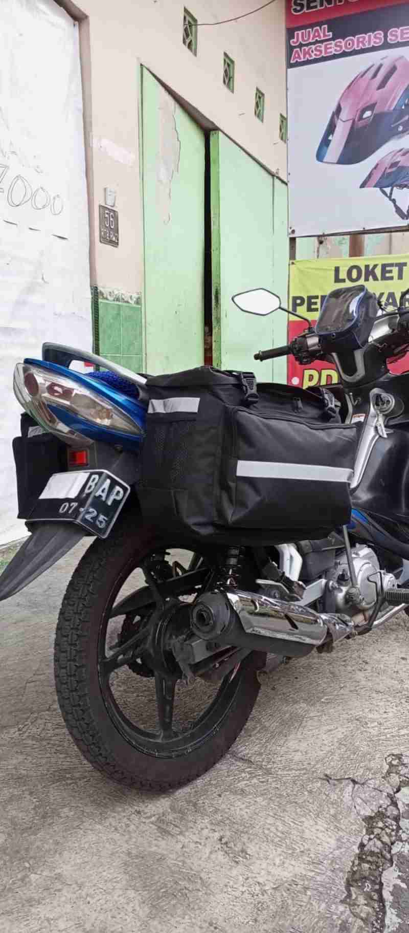 Jual Tas Bagasi Motor Honda Beat Tas Samping Motor Vixion Side