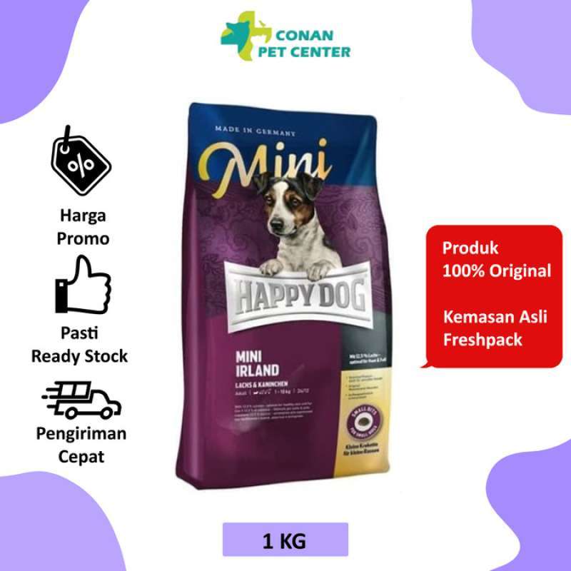 Promo Happy Dog Mini Irland 1kg Diskon 23 di Seller Laraji Store