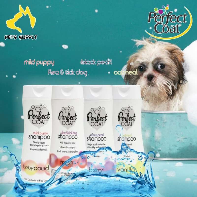 Perfect coat black pearl dog shampoo top