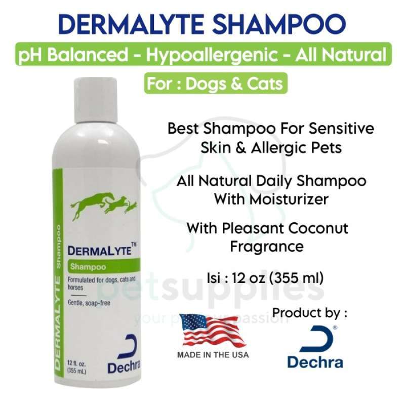 Dermalyte shampoo for dogs clearance