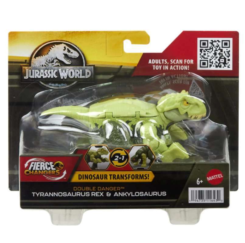 Promo Jurassic World Dinosaur To Dinosaur Transforming Toy Fierce