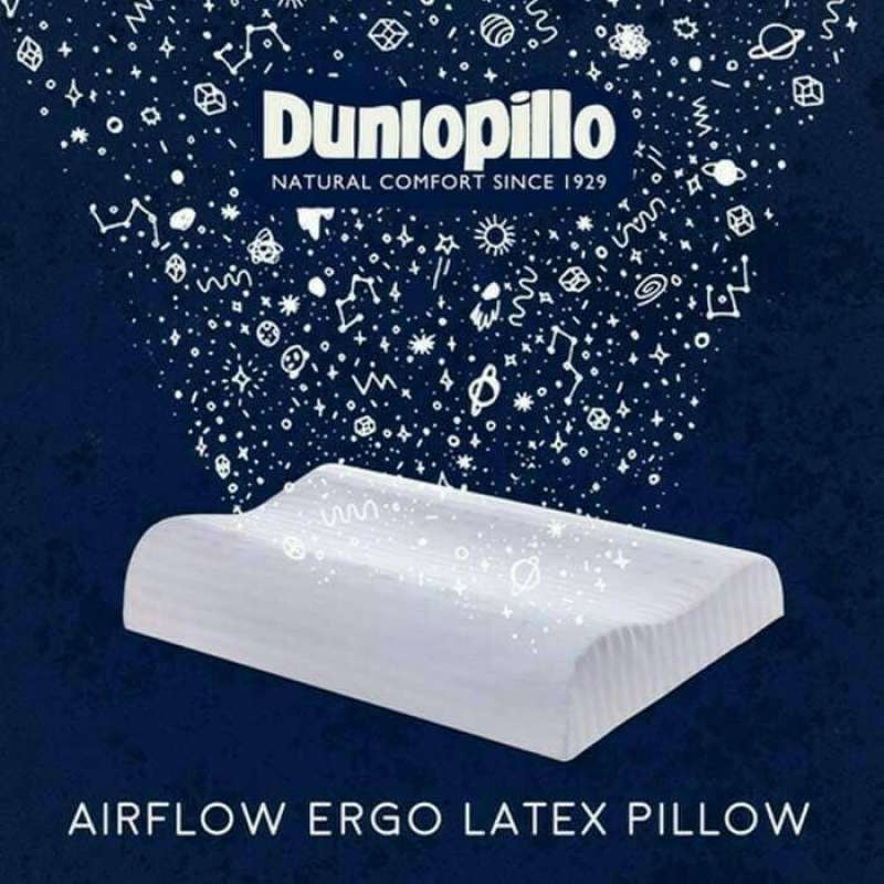Dunlopillo ergo latex pillow top