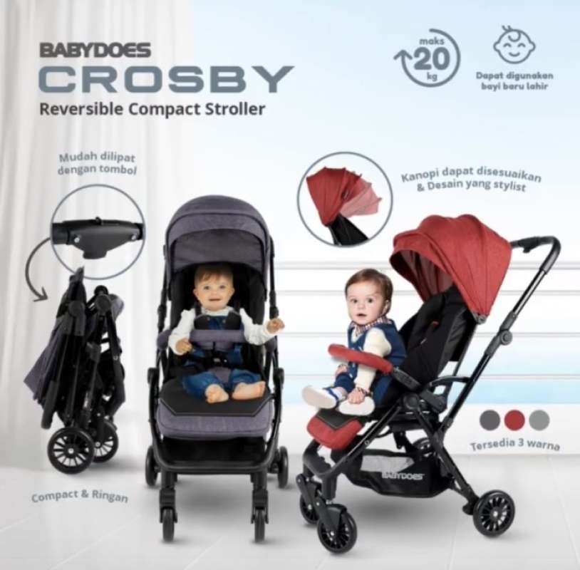 Stroller hotsell reversible ringan