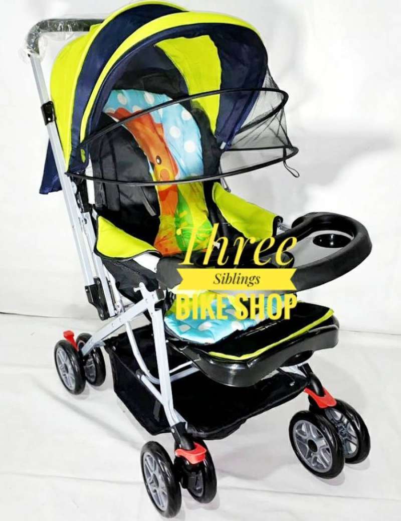 Promo STROLLER BAYI PLIKO CREATIVE BABY CLASSIC 218 WARNA KUNING