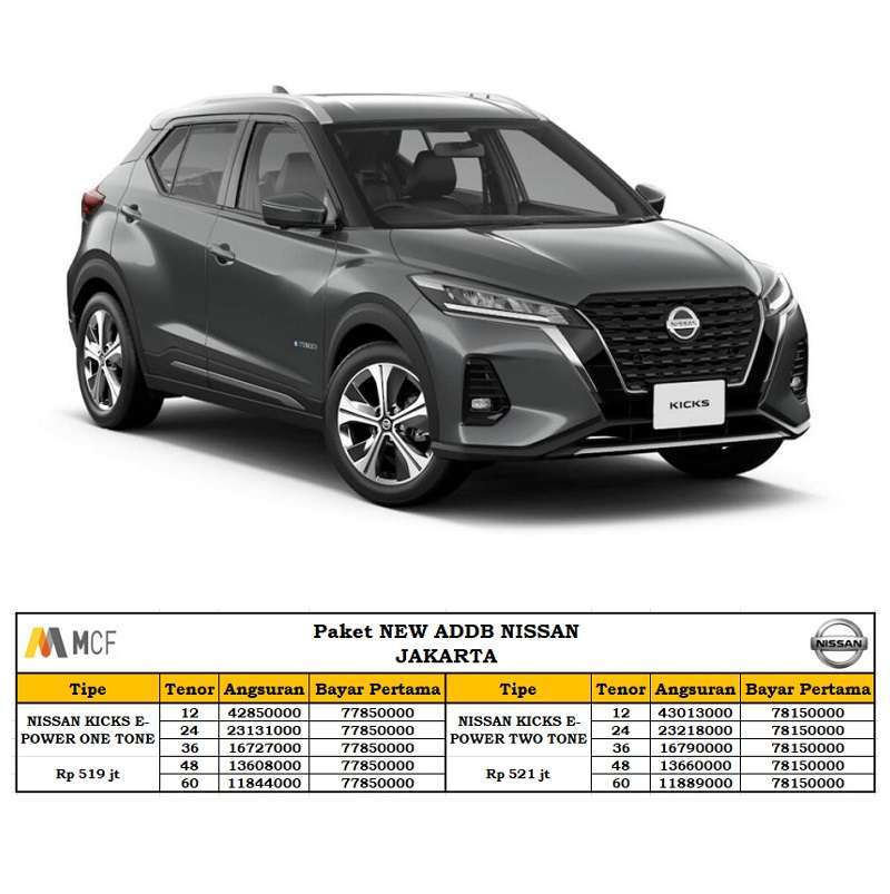 Nissan e top kick harga