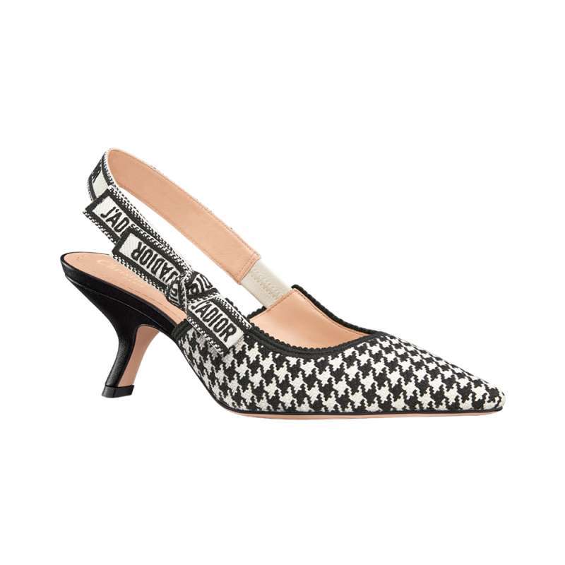 Promo Christian Dior Slingback 65 Black And White Micro houndstooth Heels Embroidered Cotton Diskon 45 Di Seller Voila.id Official Store Kebayoran Lama Selatan Kota Jakarta Selatan Blibli