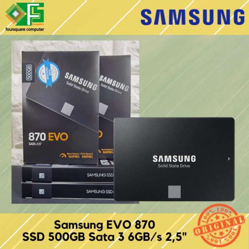 Samsung EVO 870 SSD 500GB Sata III 6GB/s Inch SSD 250 GB Sata3