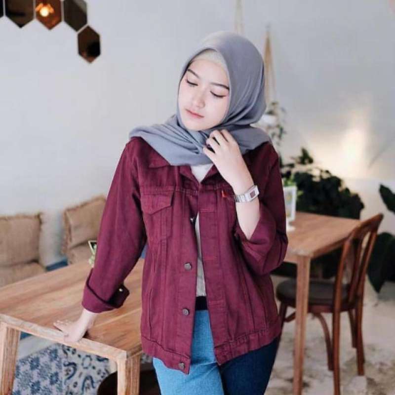 Jaket levis oversize store