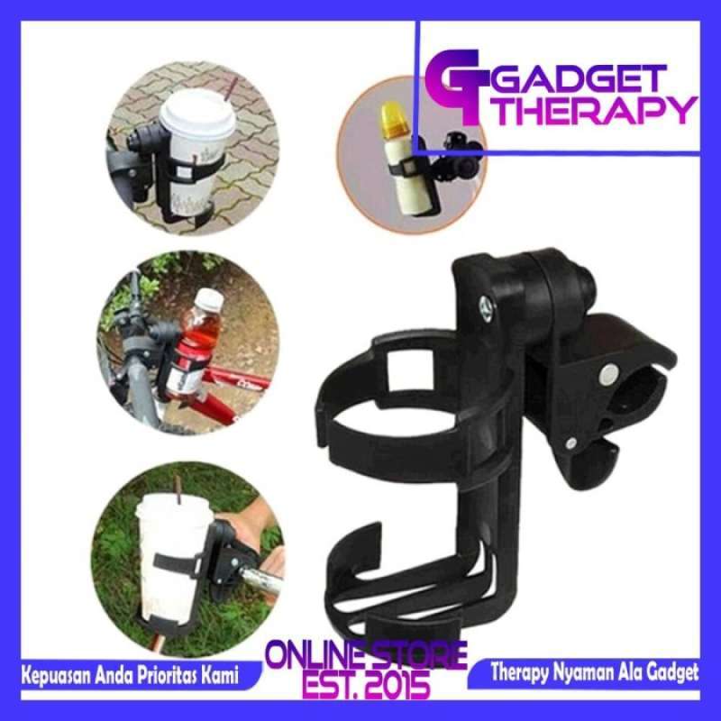 Jual Mounting Holder Tempat Botol Minum Sepeda Motor Stroller