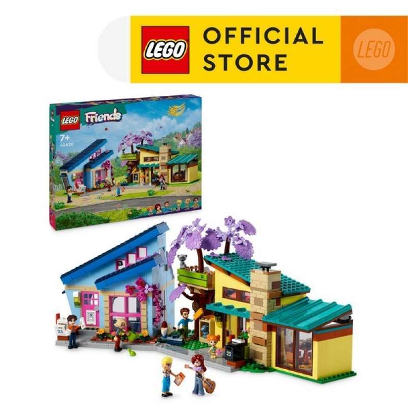 Promo LEGO Friends 42620 Olly And Paisley's Family Houses Building