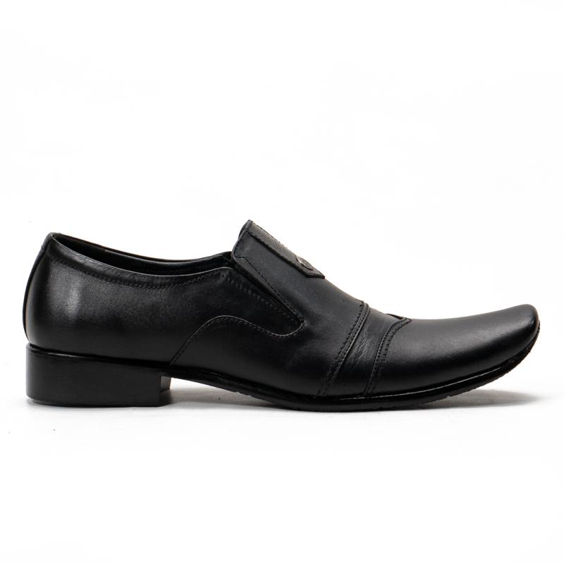 Sepatu Formal Pria Pantofel Kulit Asli Original F903 Hitam