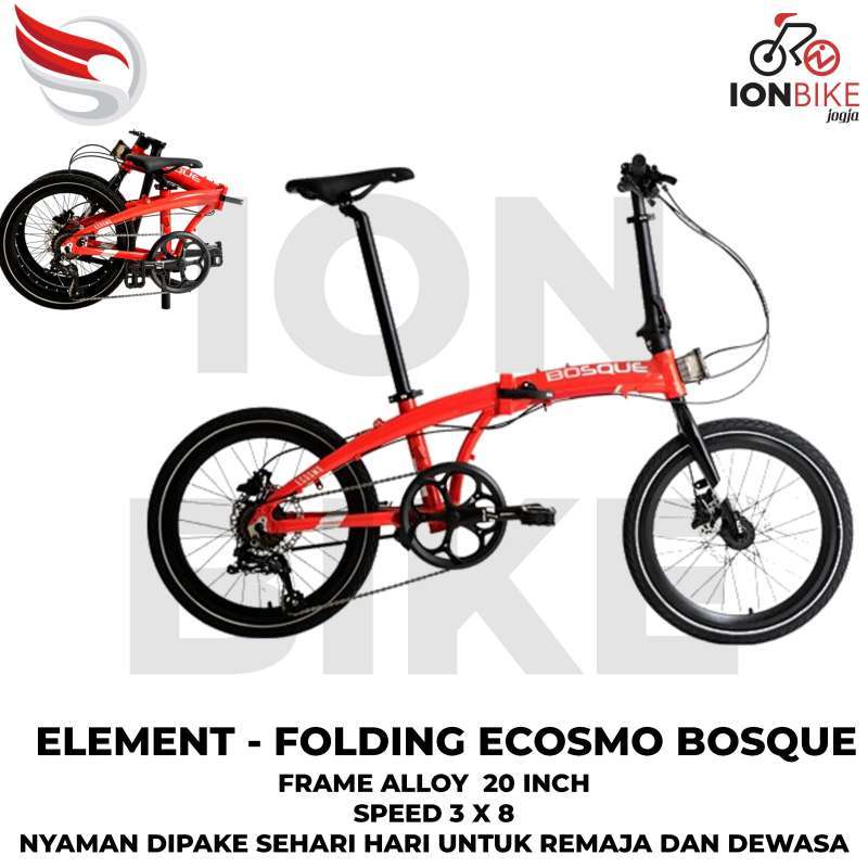 Folding bike sales harga