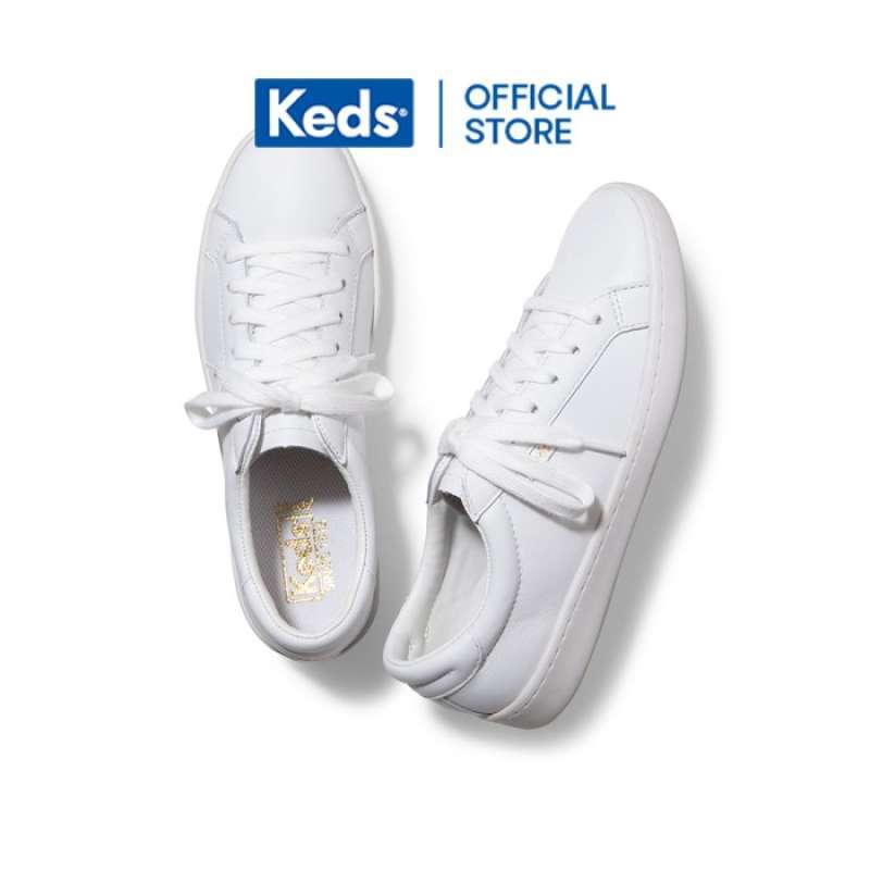Keds Sepatu Wanita Ace Leather White WH56857 35