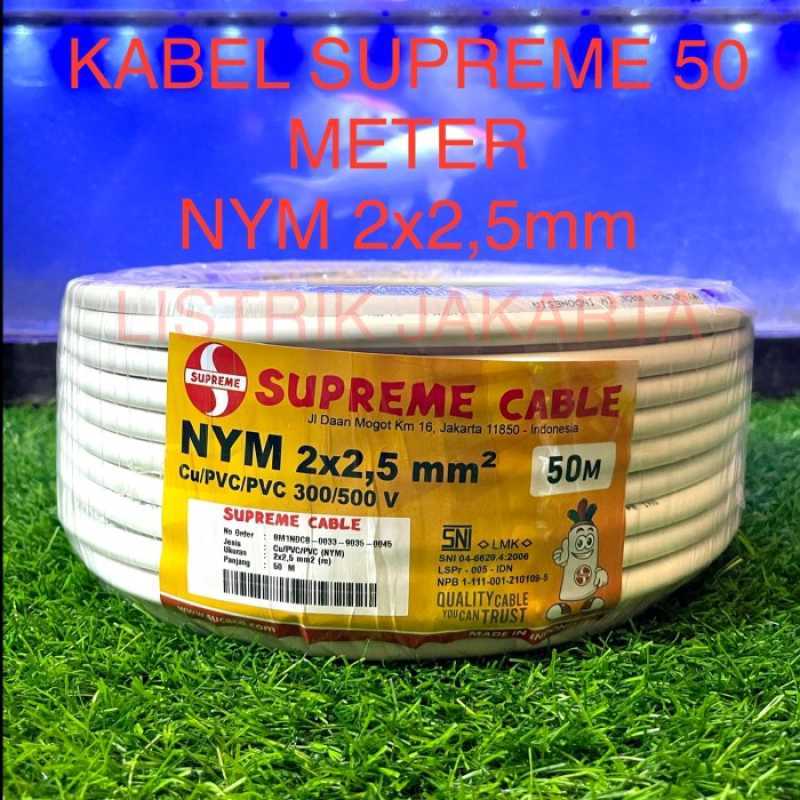 Jual Kabel Supreme 3 X1 5 Per Meter Original Murah - Harga Diskon Februari  2024